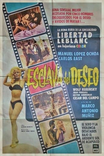 Movie poster for Esclava del deseo