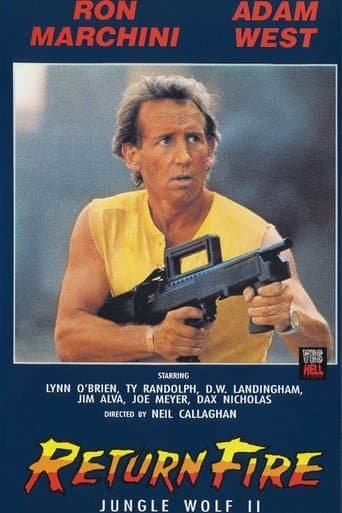 Movie poster for Return Fire: Jungle Wolf II