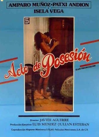Movie poster for Acto de posesión