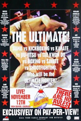 Movie poster for UFC 1: The Beginning