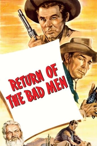 Movie poster for Return of the Bad Men