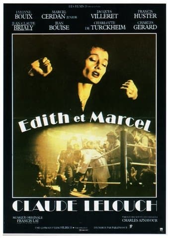 Movie poster for Edith and Marcel