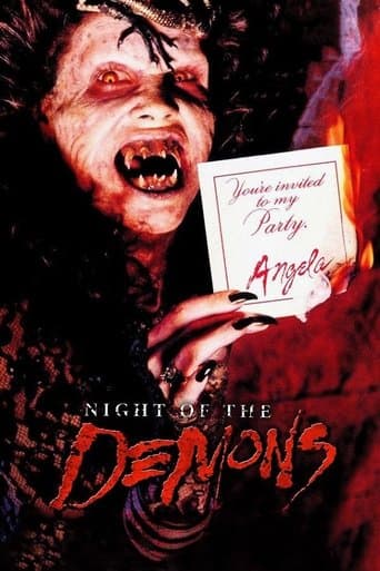 Movie poster for Night of the Demons
