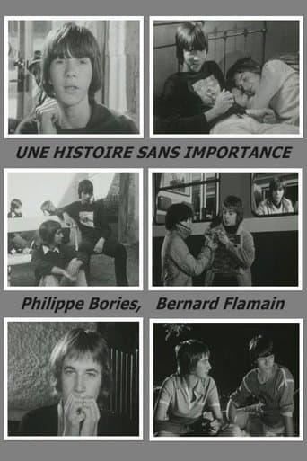 Movie poster for A Story of No Importance