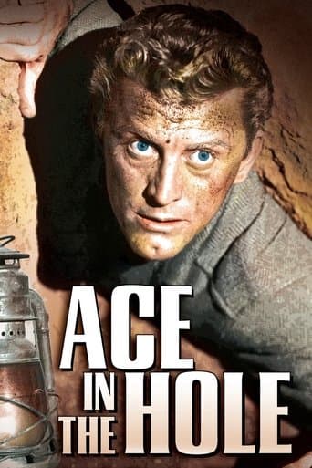 Movie poster for Ace in the Hole