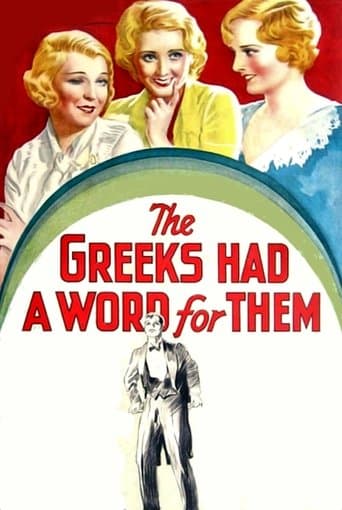 Movie poster for The Greeks Had a Word for Them