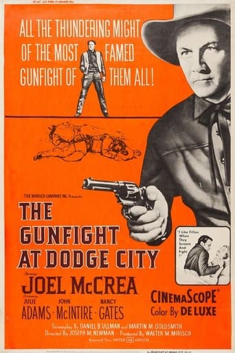 Movie poster for The Gunfight at Dodge City