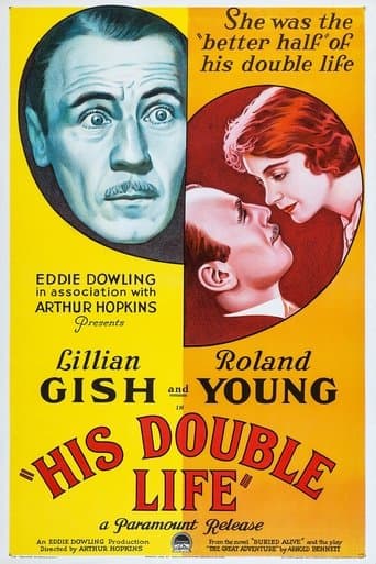 Movie poster for His Double Life