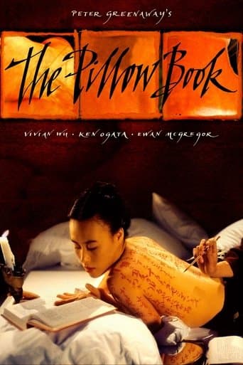 Movie poster for The Pillow Book