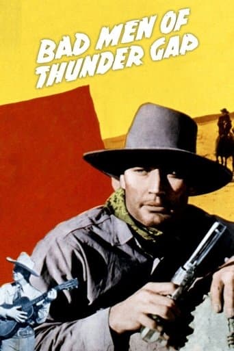 Movie poster for Bad Men of Thunder Gap