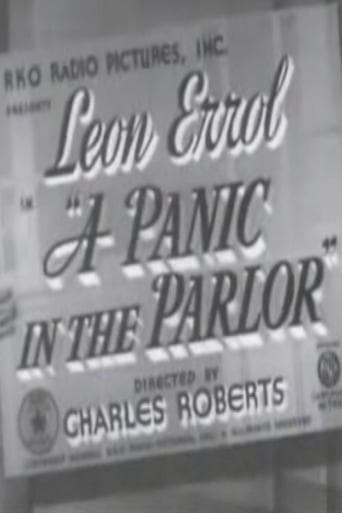 Movie poster for A Panic in the Parlor