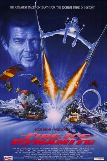 Movie poster for Fire, Ice & Dynamite