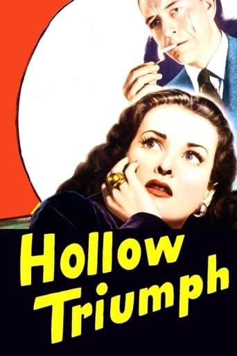 Movie poster for Hollow Triumph