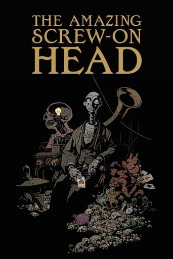 Movie poster for The Amazing Screw-On Head