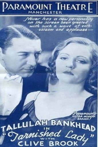 Movie poster for Tarnished Lady