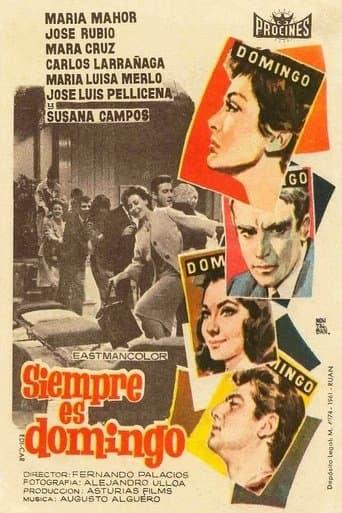Movie poster for Siempre es domingo