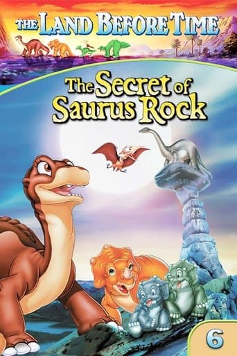Movie poster for The Land Before Time VI: The Secret of Saurus Rock