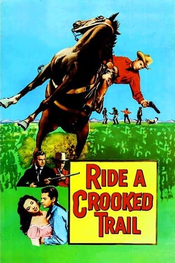 Movie poster for Ride a Crooked Trail