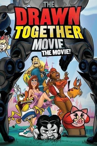 Movie poster for The Drawn Together Movie: The Movie!