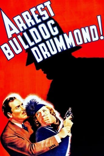 Movie poster for Arrest Bulldog Drummond