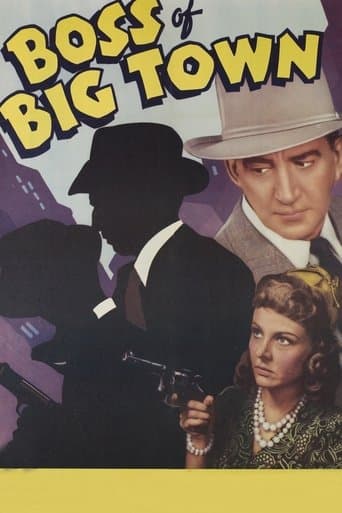 Movie poster for The Boss of Big Town
