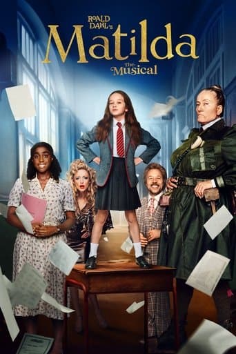 Movie poster for Roald Dahl's Matilda the Musical