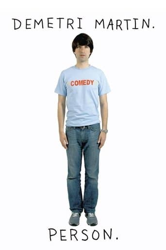 Movie poster for Demetri Martin. Person.
