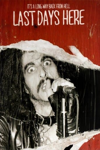 Movie poster for Last Days Here