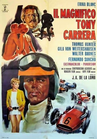 Movie poster for The Magnificent Tony Carrera