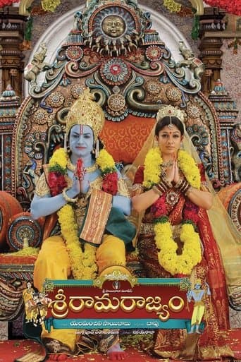 Movie poster for Sri Rama Rajyam