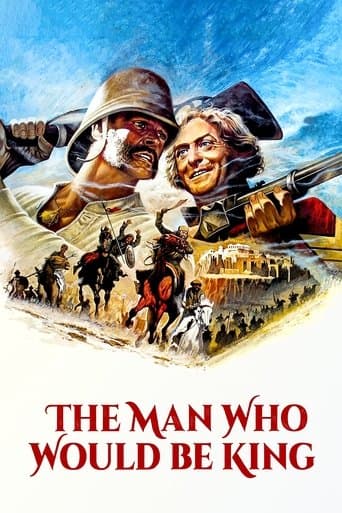 Movie poster for The Man Who Would Be King