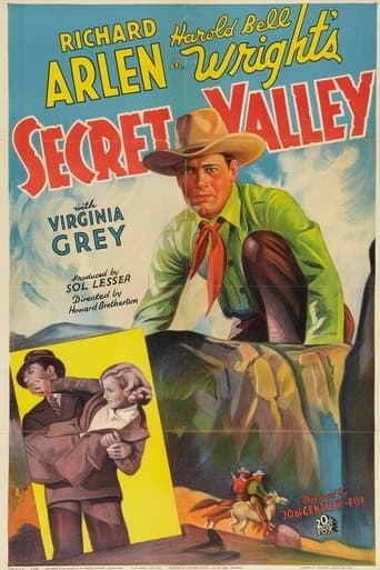 Movie poster for Secret Valley