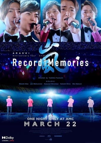 Movie poster for ARASHI Anniversary Tour 5×20 FILM “Record of Memories”