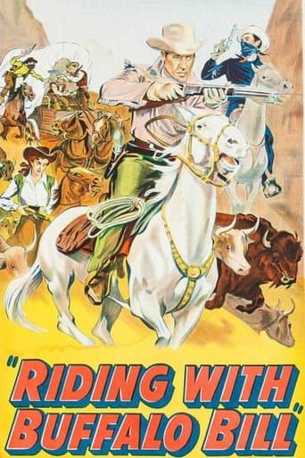 Movie poster for Riding with Buffalo Bill