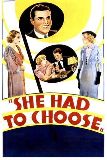 Movie poster for She Had to Choose