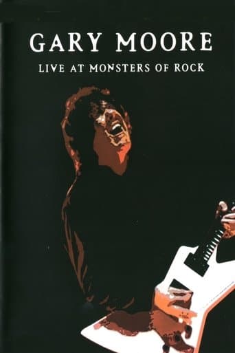 Movie poster for Gary Moore: Live at Monsters of Rock