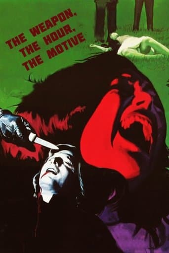 Movie poster for The Weapon, the Hour, the Motive