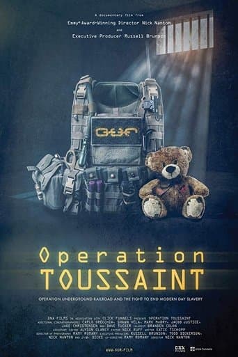 Movie poster for Operation Toussaint: Operation Underground Railroad and the Fight to End Modern Day Slavery