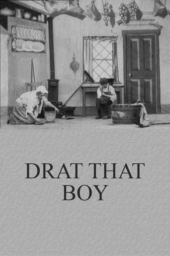 Movie poster for Drat That Boy!