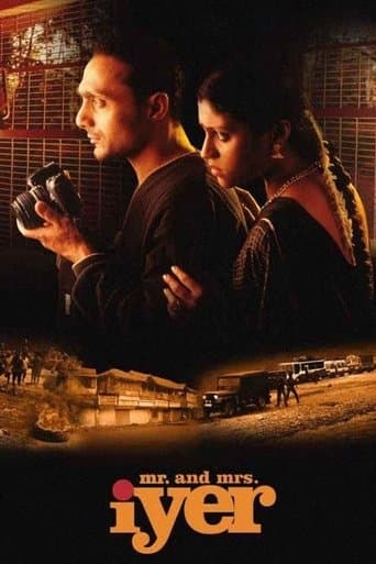 Movie poster for Mr. and Mrs. Iyer