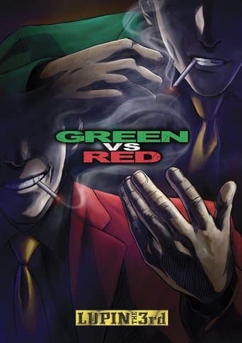 Movie poster for Lupin the Third: Green vs Red