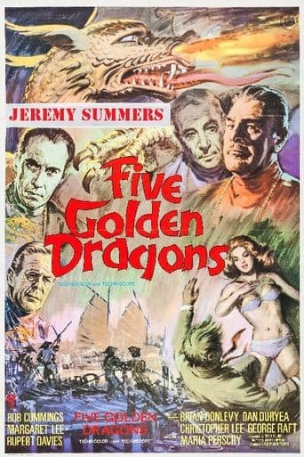 Movie poster for Five Golden Dragons