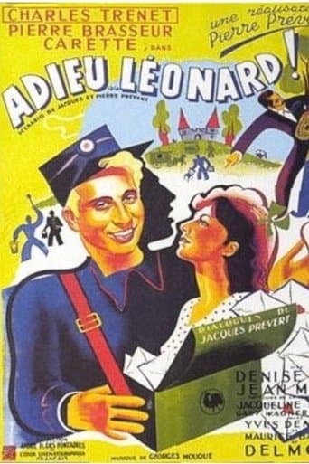 Movie poster for Adieu Léonard