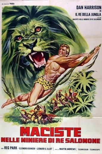 Movie poster for Maciste In King Solomon's Mines
