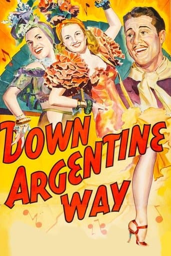Movie poster for Down Argentine Way