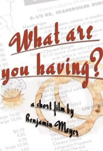 Movie poster for What Are You Having?