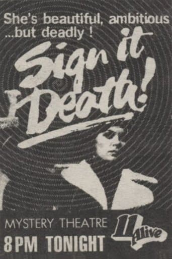 Movie poster for Sign it Death
