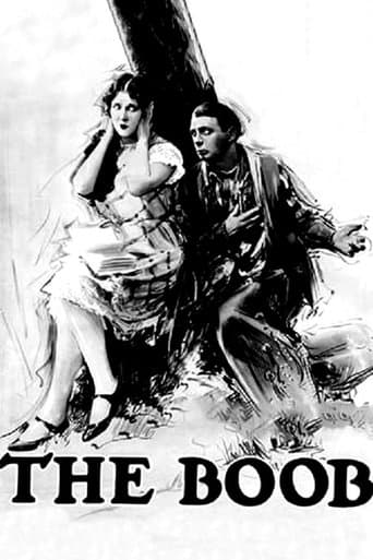 Movie poster for The Boob