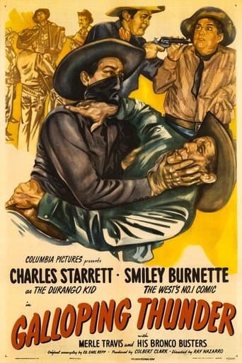 Movie poster for Galloping Thunder