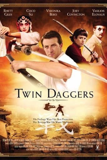 Movie poster for Twin Daggers